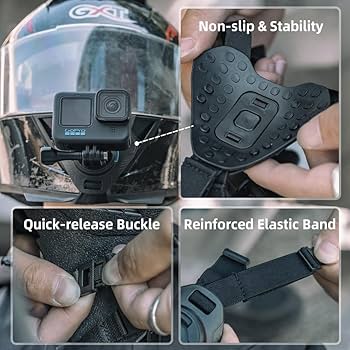 アクセサリー HERO Amazon.com: SUREWO Magnetic Quick Release Motorcycle Helmet